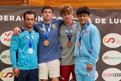 Agustín Destribats conquistó el oro en el Grand Prix de España